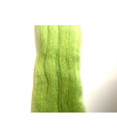 WOOL BLEND CHARTREUSE